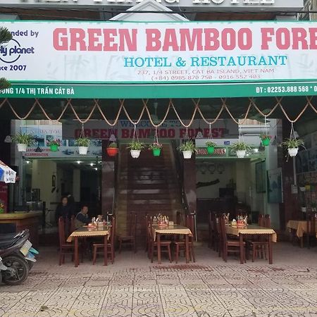 Cat Ba Green Bamboo Forest Dong Khe Sau Eksteriør billede
