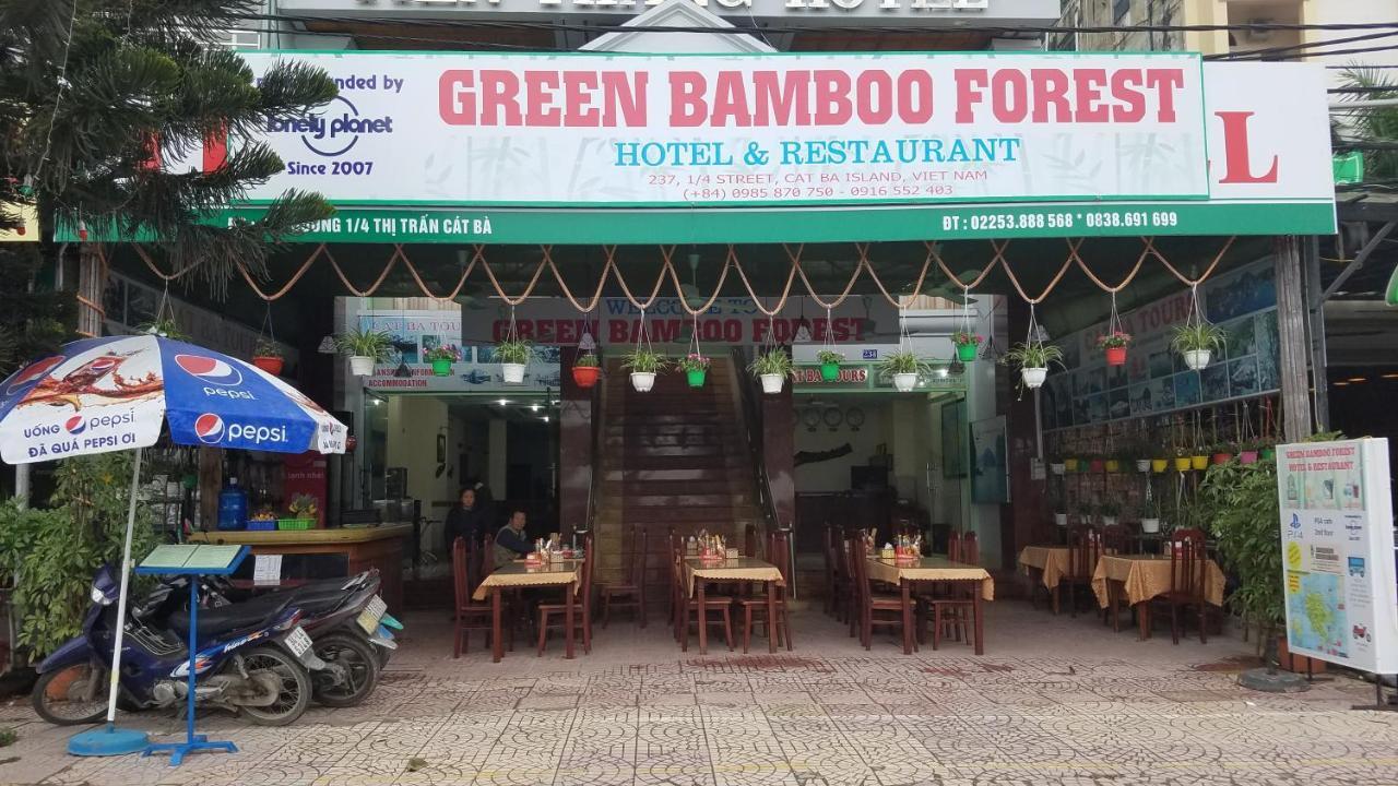 Cat Ba Green Bamboo Forest Dong Khe Sau Eksteriør billede